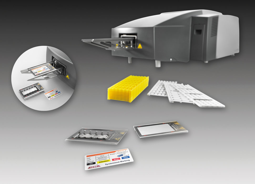 MetalliCard de Weidmüller - repères métalliques : repères en aluminium ou en acier inoxydable permettant de marquer les appareils électriques et les câbles